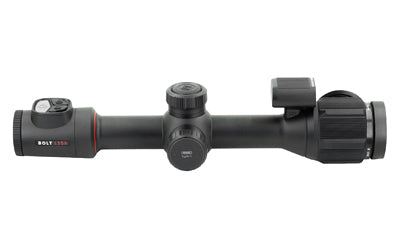 NOCPIX, Bolt L35R, Thermal Imaging Sight, 35mm Objective, 3.5X Magnification, 384x288 Resolution, 50Hz Frame Rate, Top Mounted Laser Range Finder, Multiple Reticles, Black