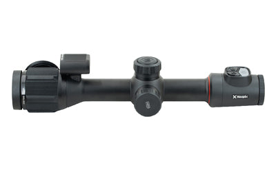 NOCPIX, Bolt P25R, Thermal Imaging Sight, 25mm Objective, 3.5X Magnification, 256x192 Resolution, 50Hz Frame Rate, Top Mounted Laser Range Finder, Multiple Reticles, Black