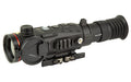 NOCPIX, RICO 2 L42R, Thermal Imaging Sight, 4X Magnification, 42mm Objective, 384x288, 1,200 Yard Laser Range Finder, Multiple Reticles, Black, Includes Quick Detach Mount