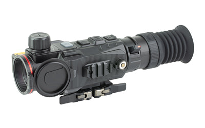 NOCPIX, RICO 3 L35R, Thermal Imaging Sight, 3X Magnification, 35mm Objective, 384x288, 1,600 Yard Laser Range Finder & Onboard Ballistic Calculator, Black, Includes Quick Detach Mount