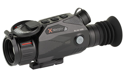 NOCPIX, SLIM H35, Thermal Imaging Sight, 2X35mm, 12 Micron, 640x512 (50 Hz), Multiple Reticles, Black, Includes Quick Detach Mount