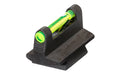 Hi-Viz, Interchangeable 3/8" Tall Front Sight for rifles and muzzleloaders. Fits models with 3/8" dovetail front sight. Includes three Green and three Red replaceable LitePipes.