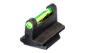 Hi-Viz, Interchangeable 7/16" Tall Front Sight for rifles and muzzleloaders. Fits models with 3/8" dovetail front sight. Includes three Green and three Red replaceable LitePipes.