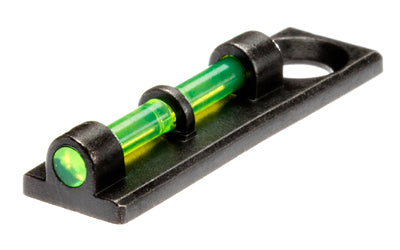 Hi-Viz, Flame Permanent Front Sight, Fits Most Vent Ribbed Shotguns with Removeable Front Bead, Green Color