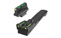 Hi-Viz, Sight Set, Fiber Optic Sights, Fits Henry H009/H009AW, Fixed Sights, Green Rear, Green, Red, and White LightPipes for Front