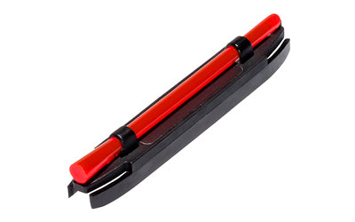 Hi-Viz, Ultra Narrow Magnetic Shotgun Sight. Fits shotguns with ribs from .171" to .265" (11/64" to 17/64") (4.2mm to 6.7mm). Features one Red, non-replaceable LitePipe.
