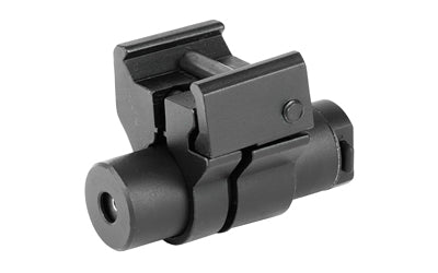 NcSTAR, Compact Red Laser, Black, Mounts to Most Weaver Style/ Picatinny Rails, Fully Adjustable for Windage and Elevation, Side to Side Toggle On/Off, Uses (2) LR44 Batteries (Included)
