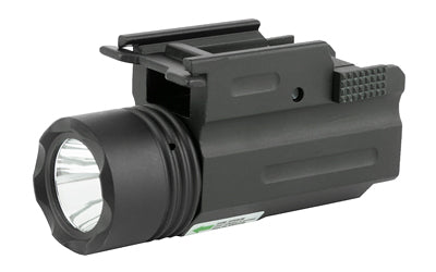 NcSTAR, Flashlight & Green Laser with Quick Release Mount, Fits Picatinny/Weaver Rail, 200 Lumens, Green Laser, Black, Light and Laser Modules are Interchangeable