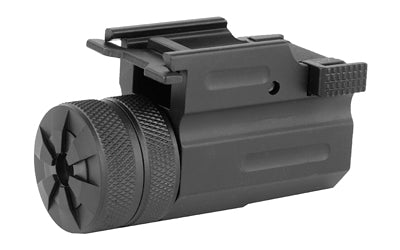 NcSTAR, Compact Green Laser with QR Weaver Mount, Fits Weaver Style Rail, Black, Ambidextrous Sliding On/Off Switch