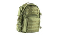 NcSTAR, Tactical Backpack, 18" x 12" x 6" Main Compartment, Nylon, Green, Adjustable Shoulder Straps, Exterior PALS/ MOLLE Webbing, Hydration Bladder Compatible