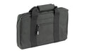 NcSTAR, Discreet Pistol Case, Nylon, Black, Two Padded Handgun Compartments, Six Elastic Magazine Loops, Carry Handle