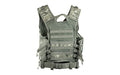 NcSTAR, Tactical Vest, Nylon, Digital Camo, Size Medium- 2XL, Fully Adjustable, PALS Webbing, Pistol Mag Pouches, Rifle Mag Pouches, Includes Pistol Belt with Additional Accessory Pouches