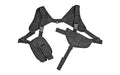 NcSTAR, Shoulder Holster, Nylon, Black, Fully Adjustable, Includes Pistol Holster and Dual Magazine Pouch