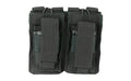 NcSTAR, Double AR Magazine Pouch, Nylon, Black, MOLLE Straps for Attachment, Fits Two AR Style Magazines