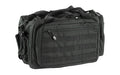 NcSTAR, Competition Range Bag, Nylon, Black, Exterior PALS/ MOLLE Webbing, Includes Shoulder Strap & Brass Bag