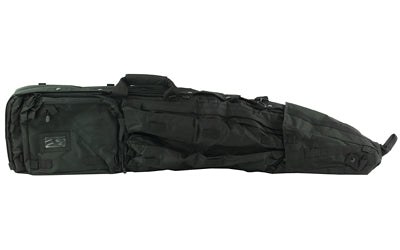 NcSTAR, Drag Bag, 45" Rifle Case, Nylon, Black, Includes Backpack Shoulder Straps