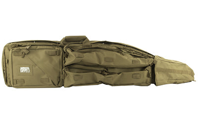 NcSTAR, Drag Bag, 45" Rifle Case, Nylon, Tan, Includes Backpack Shoulder Straps