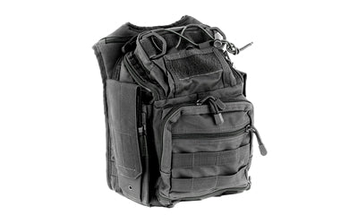 NcSTAR, First Responder Utility Bag, Nylon, Gray, MOLLE / PALS Webbing, Rear Concealed Carry Pocket, Shoulder Strap