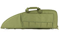 NcSTAR, 2907 Series Rifle Case, Green, Nylon, 36" Length, Includes 5 Exterior Mag Pouches, Extra Wide to Allow Room for Scoped Rifles