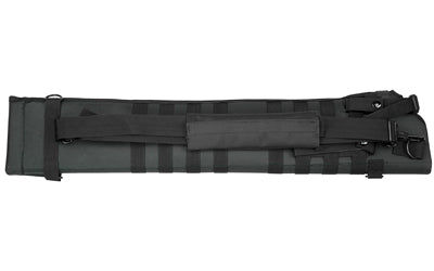 NcSTAR, Shotgun Scabbard, Black, Nylon, 29" Length, Six Metal D-Ring locations, Includes Padded Shoulder Sling