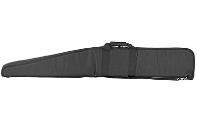 NcSTAR, 2958 Series Shotgun Case, Black, Nylon, 54" Length, Metal Lockable Zipper Pulls, Includes Adjustable 2" Shoulder Strap with Shoulder Pad