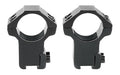 NcSTAR, 3/8" Dovetail Rings, Supports 1" Scope Tubes , Black, 2 Piece, Fits on 3/8" Dovetail Rails