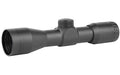 NcSTAR, 4X30 Compact Scope, Rifle Scope, 4X Magnification, 30mm Objective Lens, P4 Sniper Reticle, Black, Includes Lens Covers, Weighs 9.2oz