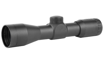NcSTAR, 4X30 Compact Scope, Rifle Scope, 4X Magnification, 30mm Objective Lens, P4 Sniper Reticle, Black, Includes Lens Covers, Weighs 9.2oz