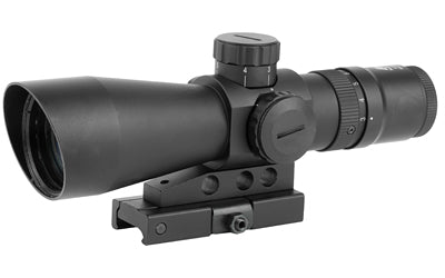 NcSTAR, 3-9X42 Mark III Tactical Gen II, 3-9X Magnification, 42mm Objective Lens, Mil Dot Reticle, Black