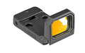 NcSTAR, Flipdot M2, Red Dot Optic, 22X16MM Objective, 3 MOA Dot, Folding Design, Matte Finish, Black, Includes Picatinny Mount, Dovetail Mount for Glocks, and Mounting Plates for Glock MOS and RMR