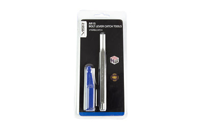 NcSTAR, AR15 Bolt Catch Lever Tool, Includes Polymer Drift Punch Guide Jig and Steel Punch, Black and Blue