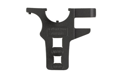 NcSTAR, AR15 Crows Foot Lower Pro Tool, For Use on AR15 Castle Nut and A2 Buffer Tube Wrench, Steel Construction, Matte Finish, Black