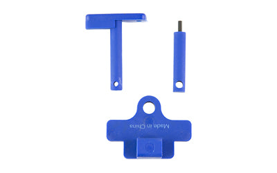 NcSTAR, AR15 Front Receiver Pin Tools, To Help with Installation of AR Receiver Pin Assembly, Polymer and Steel Construction, Blue and Silver