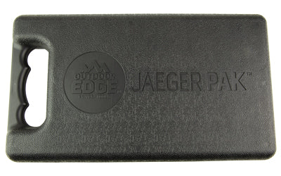 Outdoor Edge, Jager Pak Game Processing Kit, Fixed Blade Knife Set, Plain Edge, 420J2 Stainless Steel, Orange Handle, Includes (1) Gutting Knife, (1) Skinner Knife, (1) Boning Knife, (1) T-Handle Saw, (1) Sharpener, (1) Rib Spreader, Game Cleaning