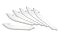 Outdoor Edge, Edge Drop-Point Blades, Plain Edge, 3.5" Blades, 420J2 Stainless Steel, 6 Pack