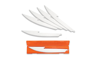 Outdoor Edge, Edge Boning/Filet Blades, Plain Edge, 5" Blades, 420J2 Stainless Steel, 6 Pack