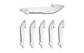 Outdoor Edge, Razor EDC Blades, Serrated 3" Blades, Drop Point, 420J2 Stainless Steel, 6 Pack