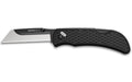 Outdoor Edge, Razorwork, Folding Knife, Plain Edge, 2.5" Blades, Black Oxide Finish, 420J2 Stainless Steel, Includes (2) Utility Blades