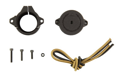 One Hundred Concepts, AdminCap, Light Cover, Fits Surefire Vampire Light, Matte Finish, Black, Includes ShockCollar