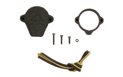 One Hundred Concepts, Ruggedized LightCap, Light Cover, Fits Cloud Defense Rein 3.0 or Similar, Matte Finish, Black, 33MM, Includes ShockCollar