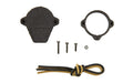 One Hundred Concepts, Ruggedized LightCap, Light Cover, Fits Cloud Defense Rein 1.0/OWL or Similar, Matte Finish, Black, Large, Includes ShockCollar