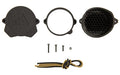 One Hundred Concepts, ScopeCap Pro, Lens Cover, Fits 53MM Scope Lenses, Matte Finish, Black, Flip-up Cover, Includes Kill Flash and ShockCollar