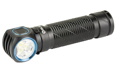 Olight, Perun 3 Headlamp, Rechargeable Headlamp, White and Red Light, 3,000 Lumens, Black