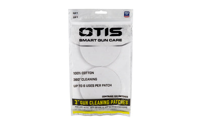 Otis Technology, Patch, For Universal Gun Cleaning, 100 Per Pack