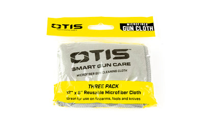 Otis Technology, Microfiber Gun Cloth, 3 Pack, White