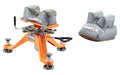 Champion Traps & Targets, Tri-Stance, Shooting Rest, Orange, Includes Rear Bag