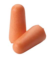 Champion Traps & Targets, Shooting Foam Earplugs, Orange, 100 Pair