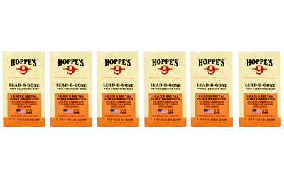 Hoppe's, Lead Be Gone, Wipes, 6 Count