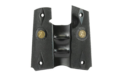 Pachmayr, Grip, Signature, Fits Colt 1911 Gripper, Fits with Finger Grooves, Black