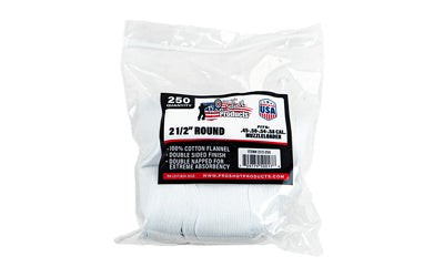 Pro-Shot Products, Patch, 2.5", For 45-58 Caliber, 250 Pack